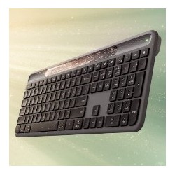 Clavier sans fil + Signature Slim Solar K980